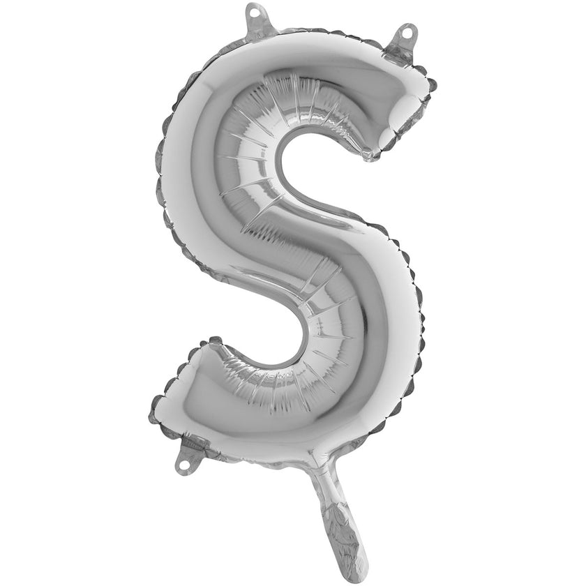 Lettre S Argent 14