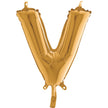 Lettre V Or 14