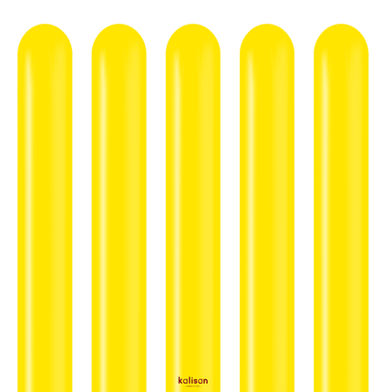 100 Ballons Modeling 260 Yellow - Kalisan