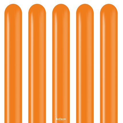 100 Ballons Modeling 260 Orange - Kalisan