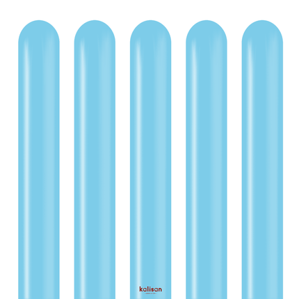 100 Ballons Modeling 260 Light Blue - Kalisan