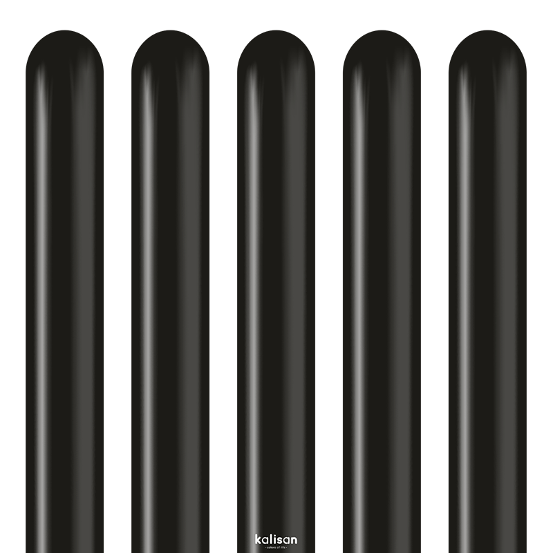 100 Ballons Modeling 260 Black - Kalisan