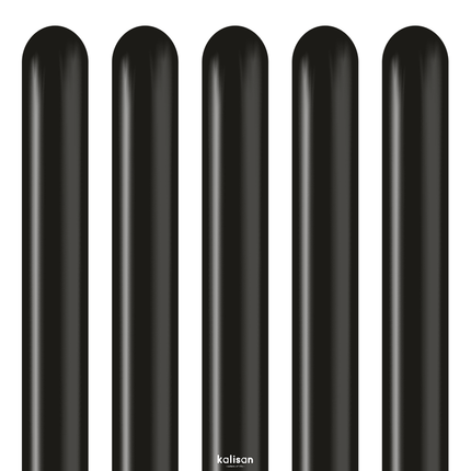 100 Ballons Modeling 260 Black - Kalisan