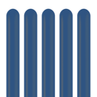 100 Ballons Modeling 260 Navy Blue - Kalisan