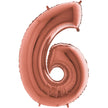 Chiffre 6 Rose Gold 14