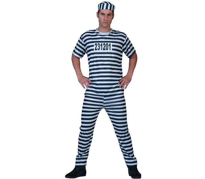 déguisement de prisonnier andy adulte