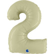 Chiffre 2 Satin Olive Green 40