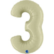 Chiffre 3 Satin Olive Green 40