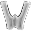 Lettre W Argent 40
