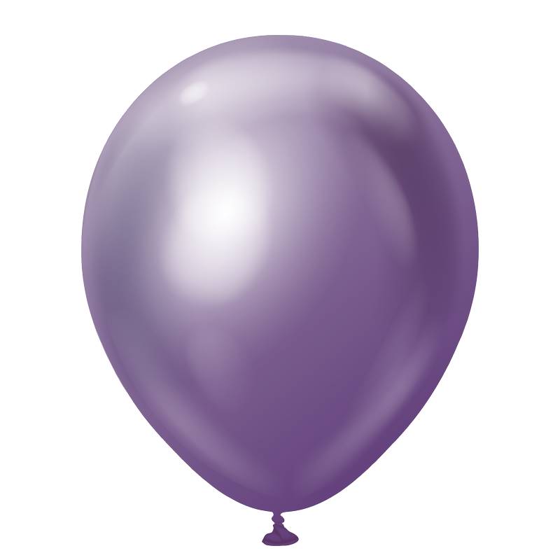 10 Ballons 30cm Mirror Violet- Ballonrama