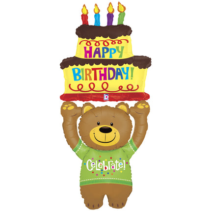 Ballon Aluminium 5' Ours Special Delivery – Grabo