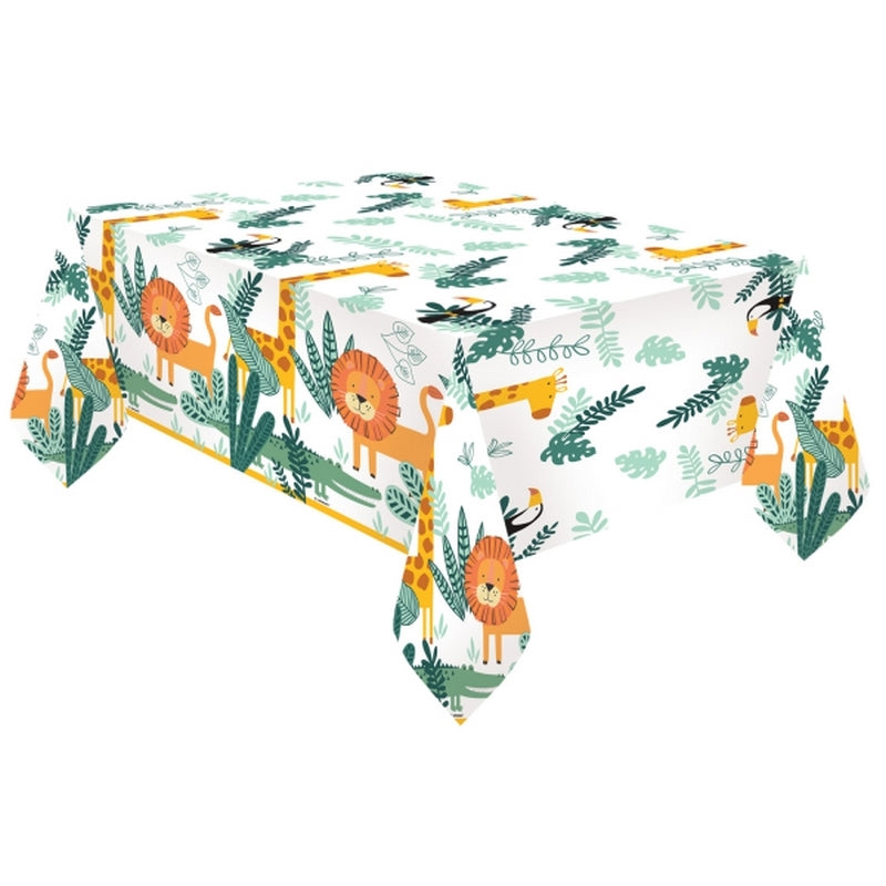 Nappe Papiers Animaux Savane - Amscan
