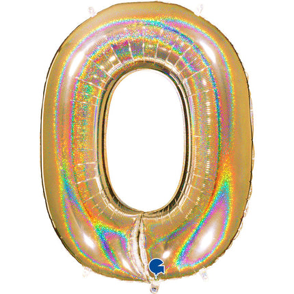 Chiffre 0 Holographic Gold 5 40