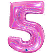 Chiffre 5 Holographic Fuchsia 40