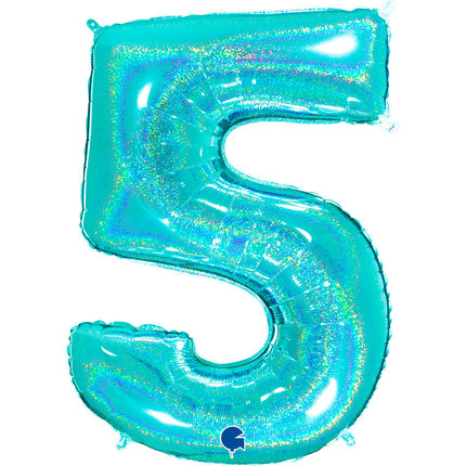 Chiffre 5 Holographic Tiffany 40