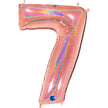 Chiffre 7 Holographic Rose Gold 40