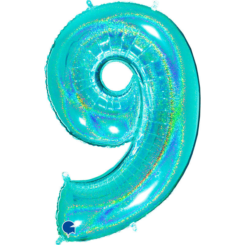 Chiffre 9 Holographic Tiffany 40