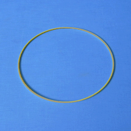 Cercle en Époxy Doré 15cm