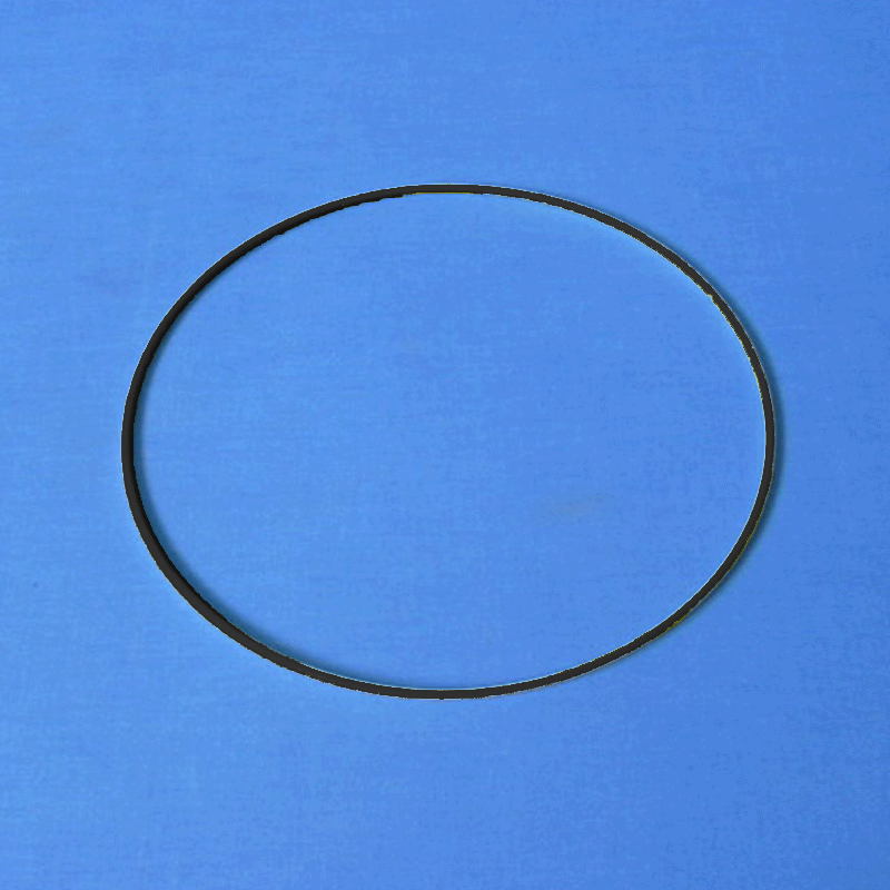 Cercle en Époxy Noir 80cm