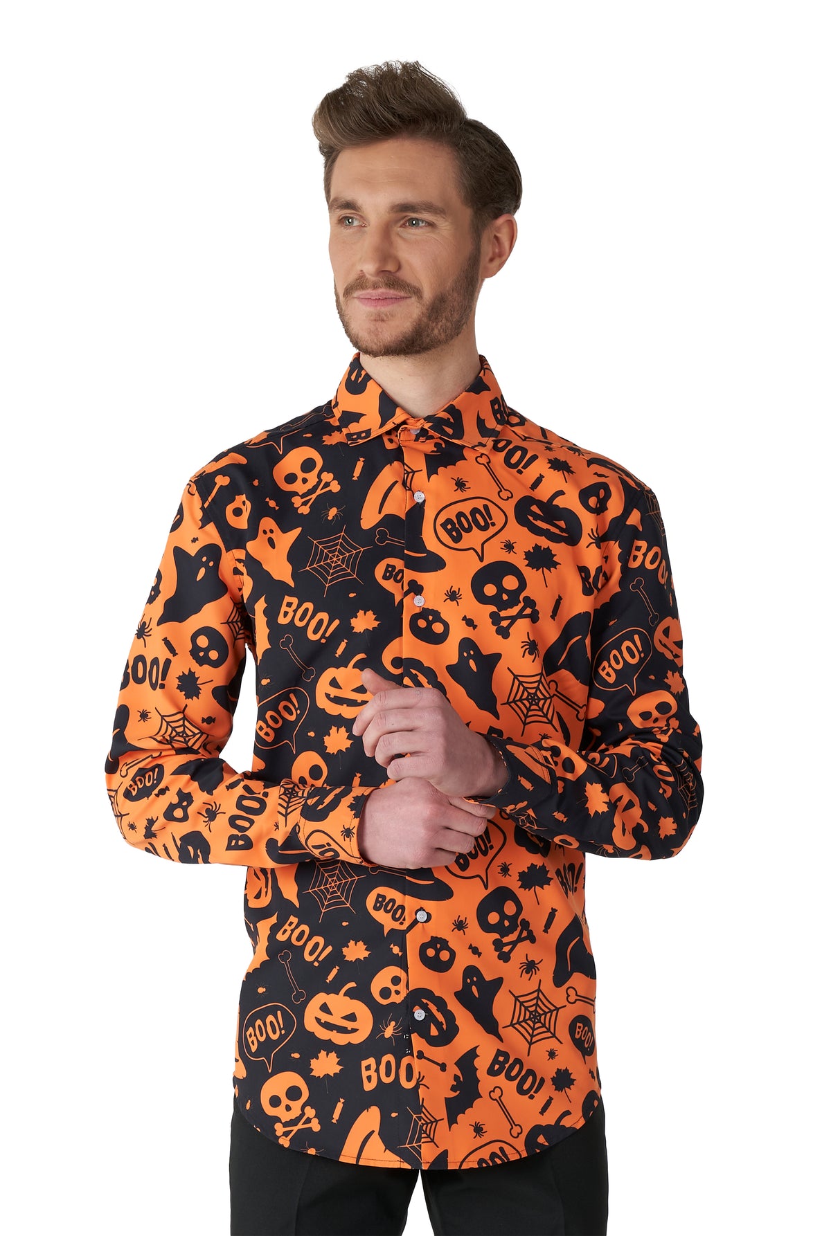 Chemise Suitmeister Halloween Icons