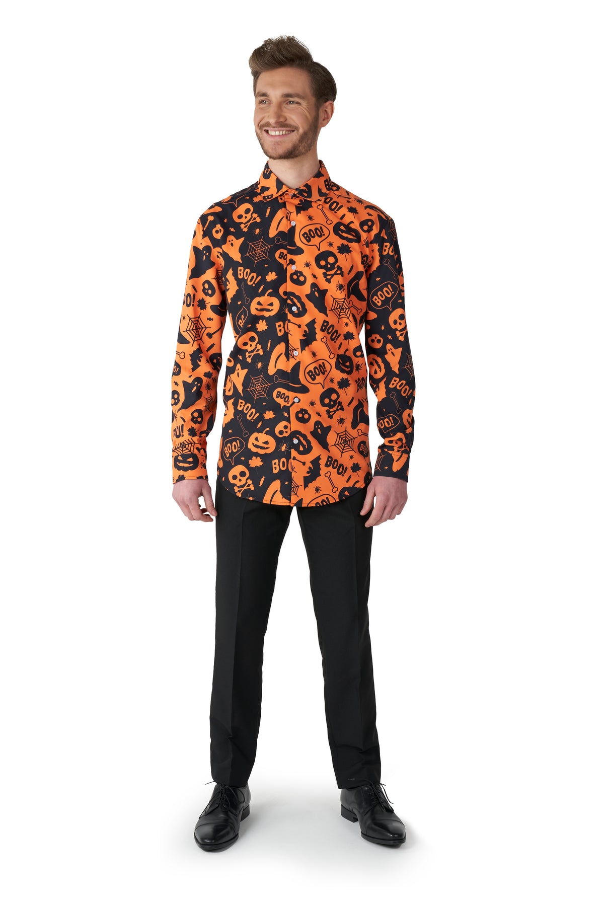 Chemise Suitmeister Halloween Icons