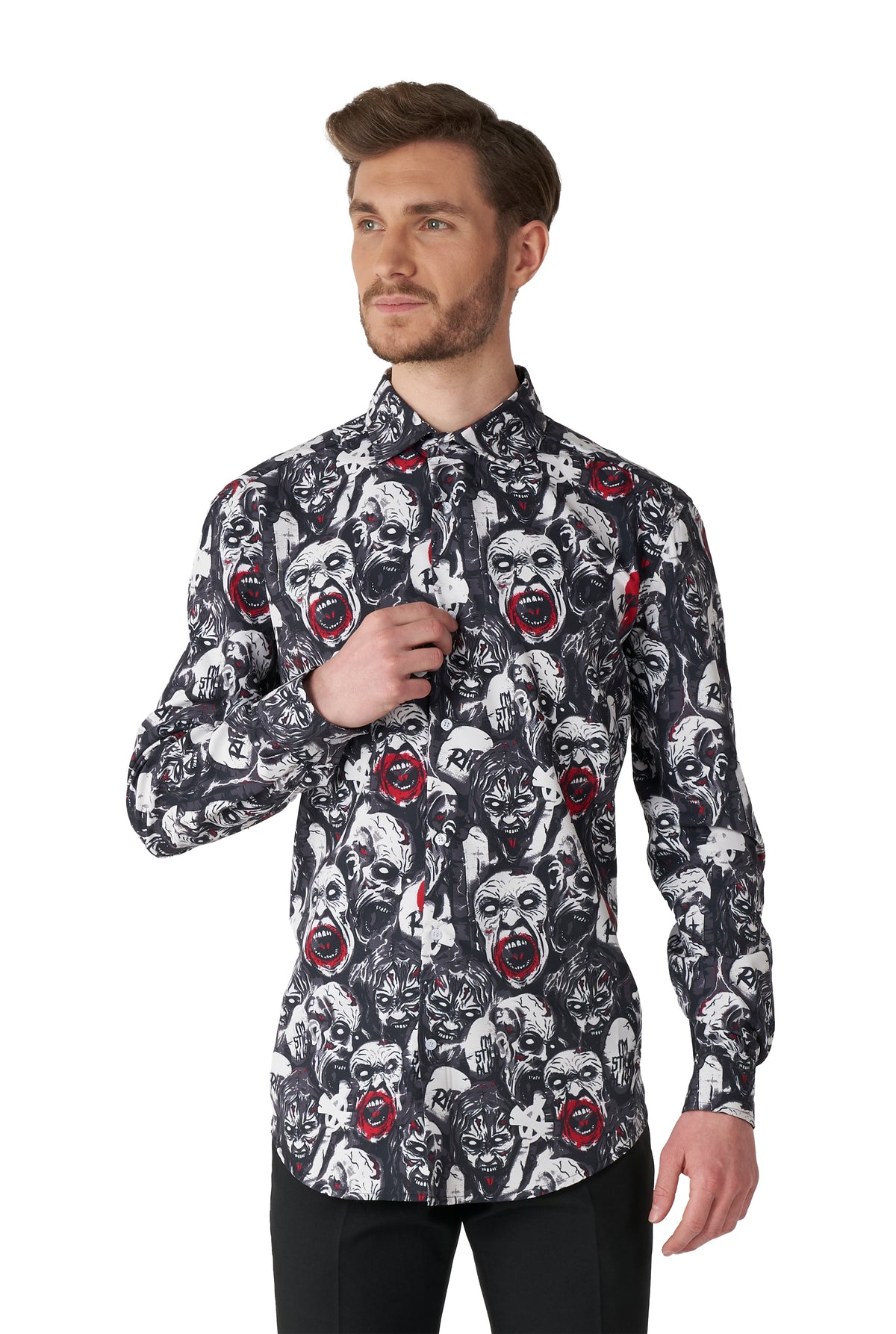 Chemise Suitmeister Zombie Characters