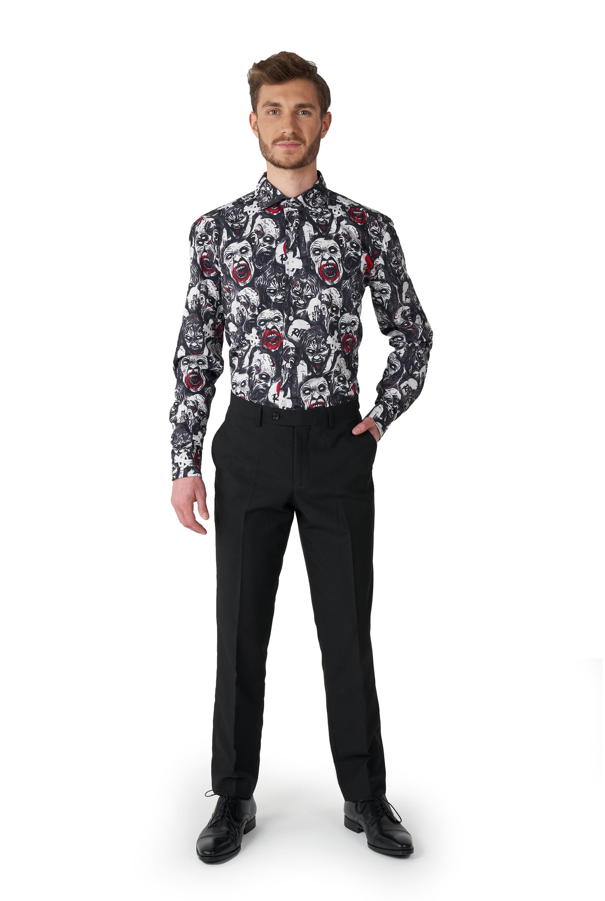 Chemise Suitmeister Zombie Characters