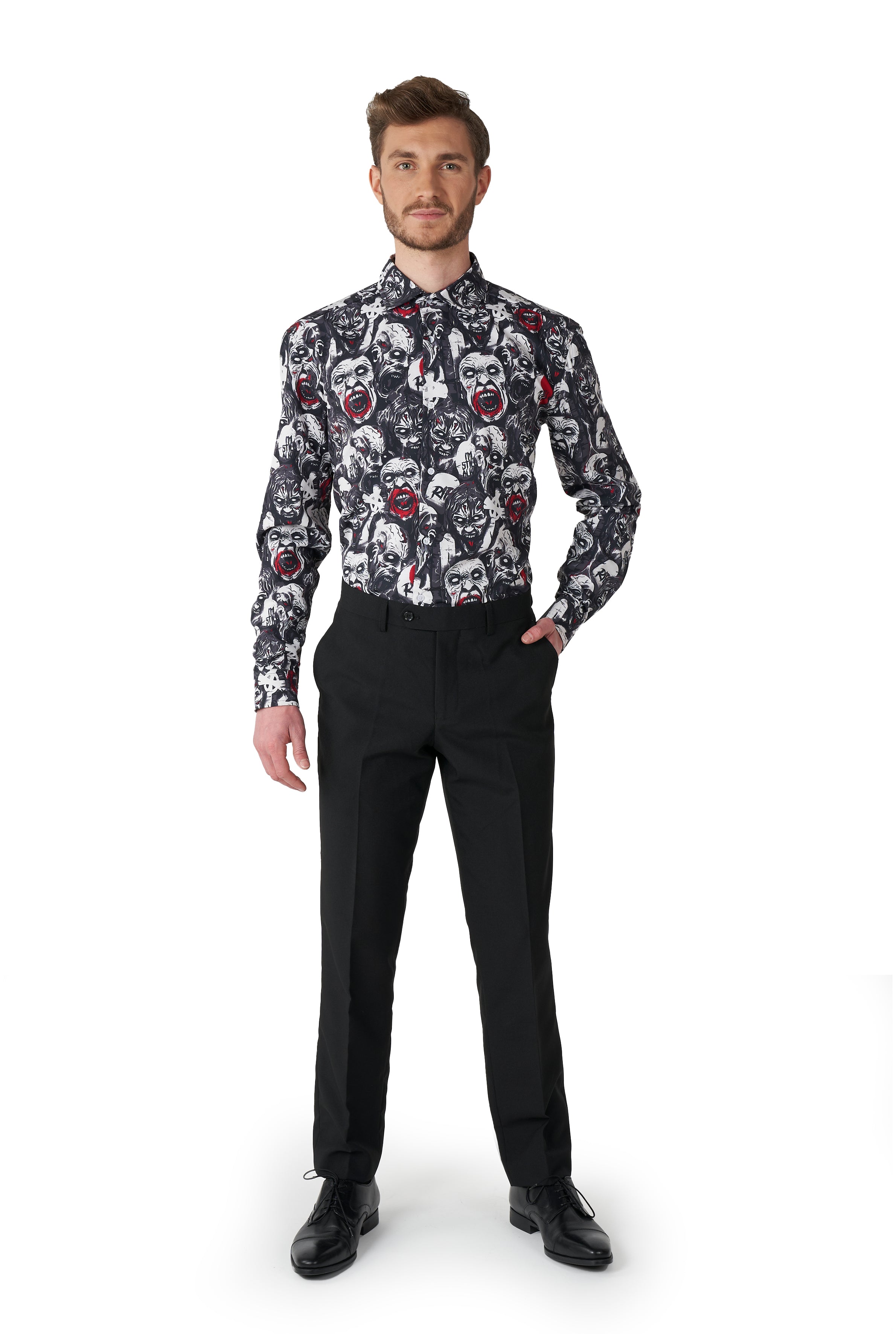 Chemise Suitmeister Zombie Characters