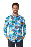 Chemise Suitmeister October Check Blue