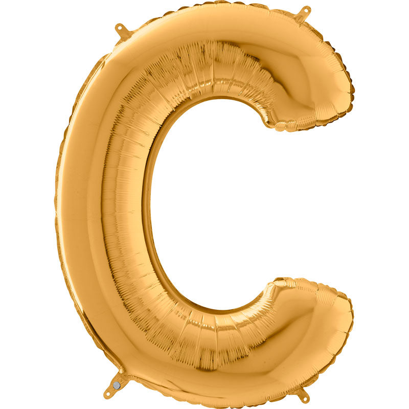 Lettre C Or 26