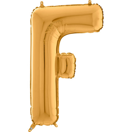 Lettre F Or 26