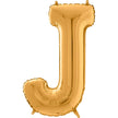 Lettre J Or 26