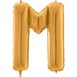 Lettre M Or 26