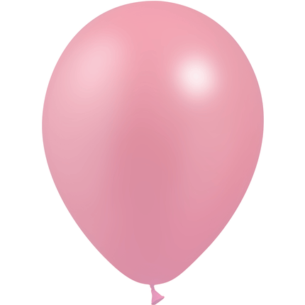 25 Ballons HG45 Métal Rose Bonbon - Balloonia