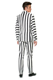 Costume Suitmeister Striped Black White