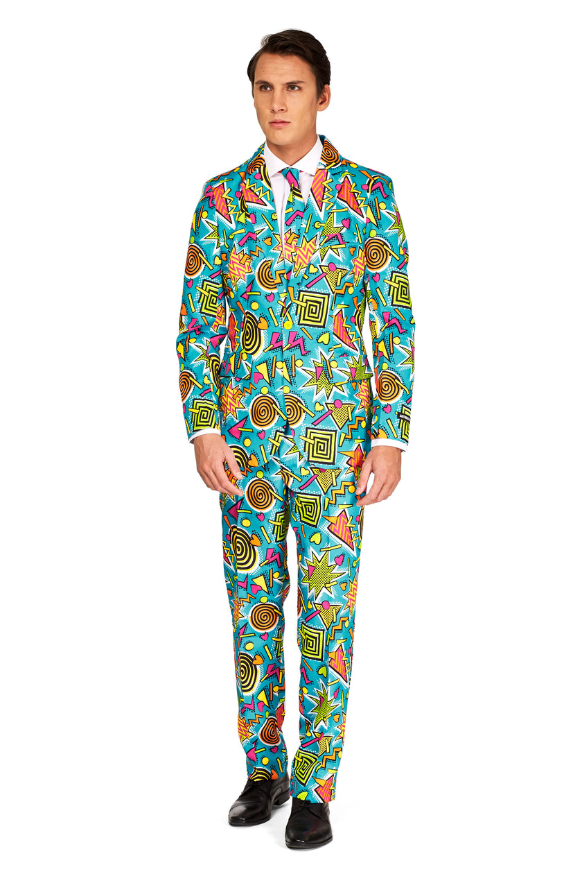 Costume Suitmeister Retro Blue 90™s Icons