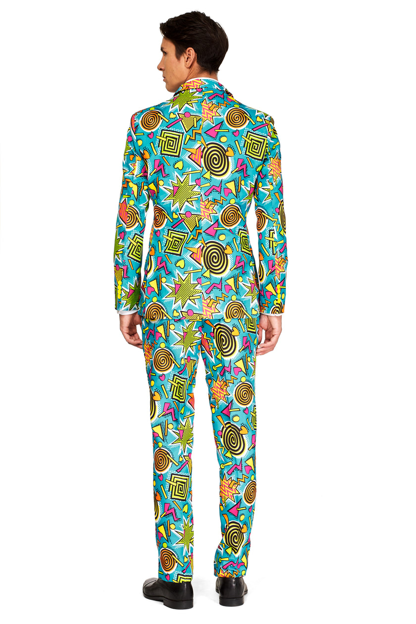 Costume Suitmeister Retro Blue 90™s Icons