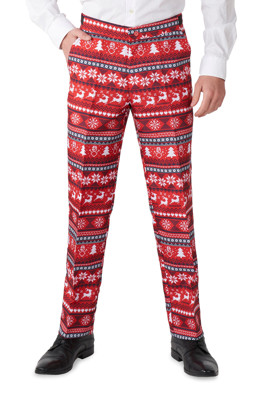 Costume Suitmeister Nordic Pixel Red