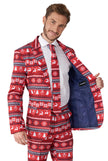 Costume Suitmeister Nordic Pixel Red