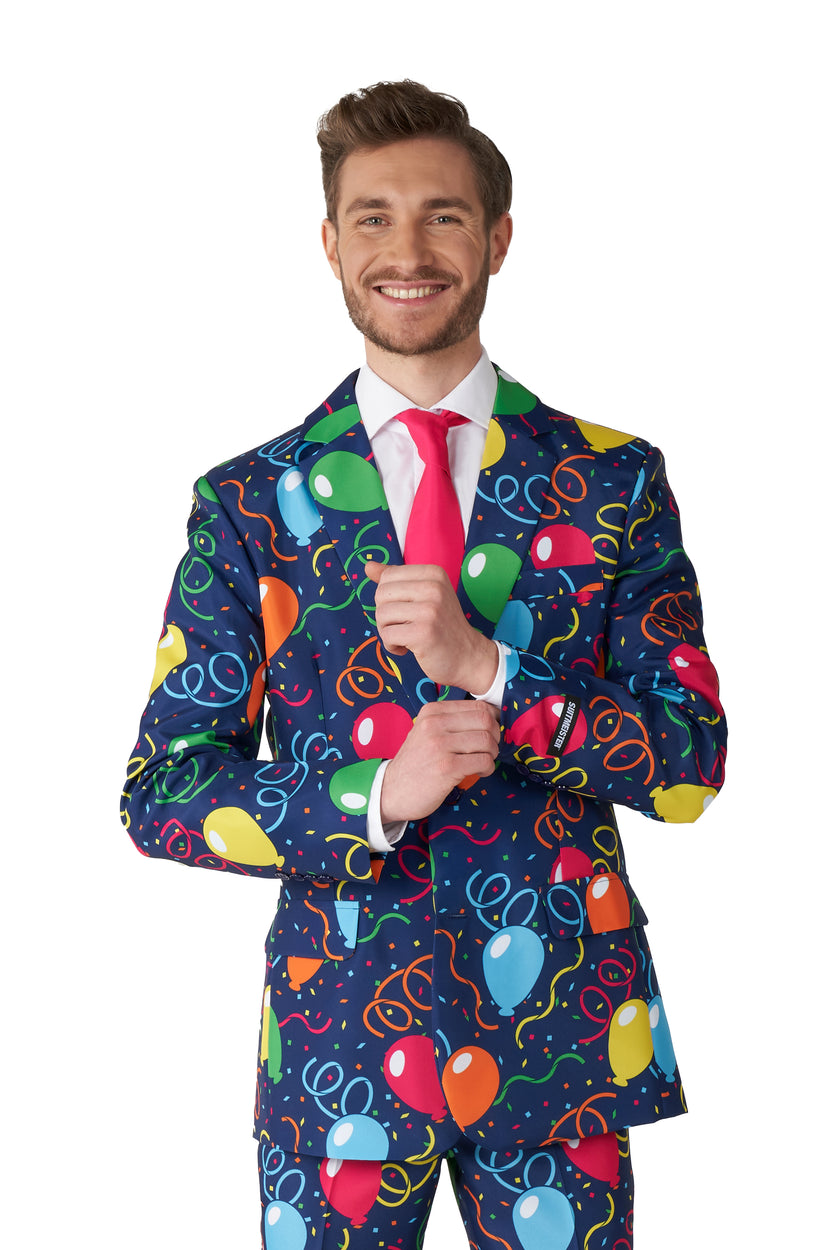Costume Suitmeister Confetti Balloons Navy