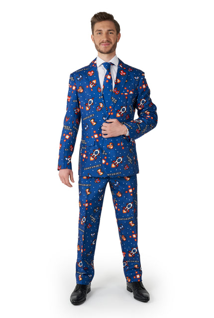 Costume Suitmeister Retro Gamer Navy