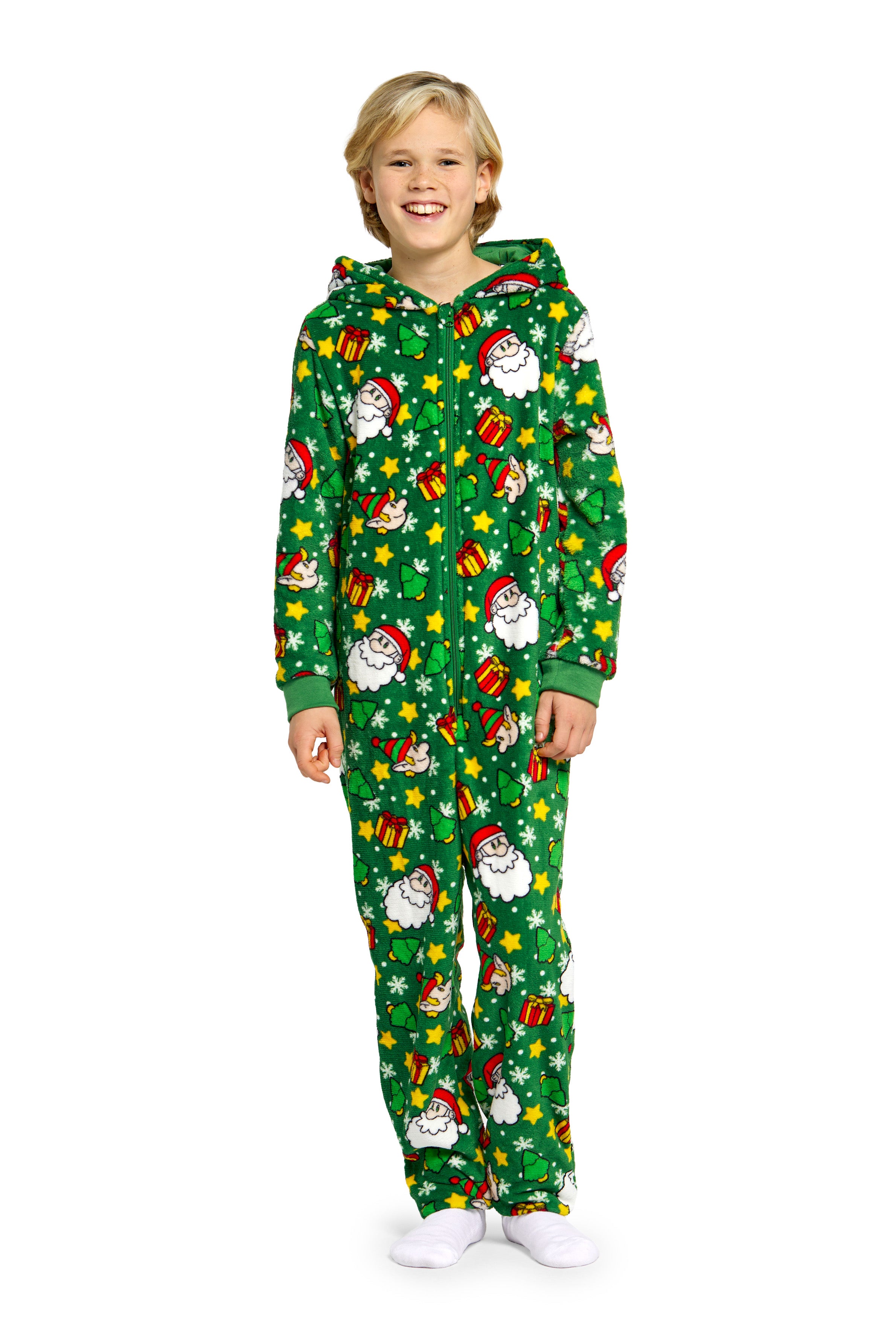 Combinaison Suitmeister BOYS Santa Elves Green