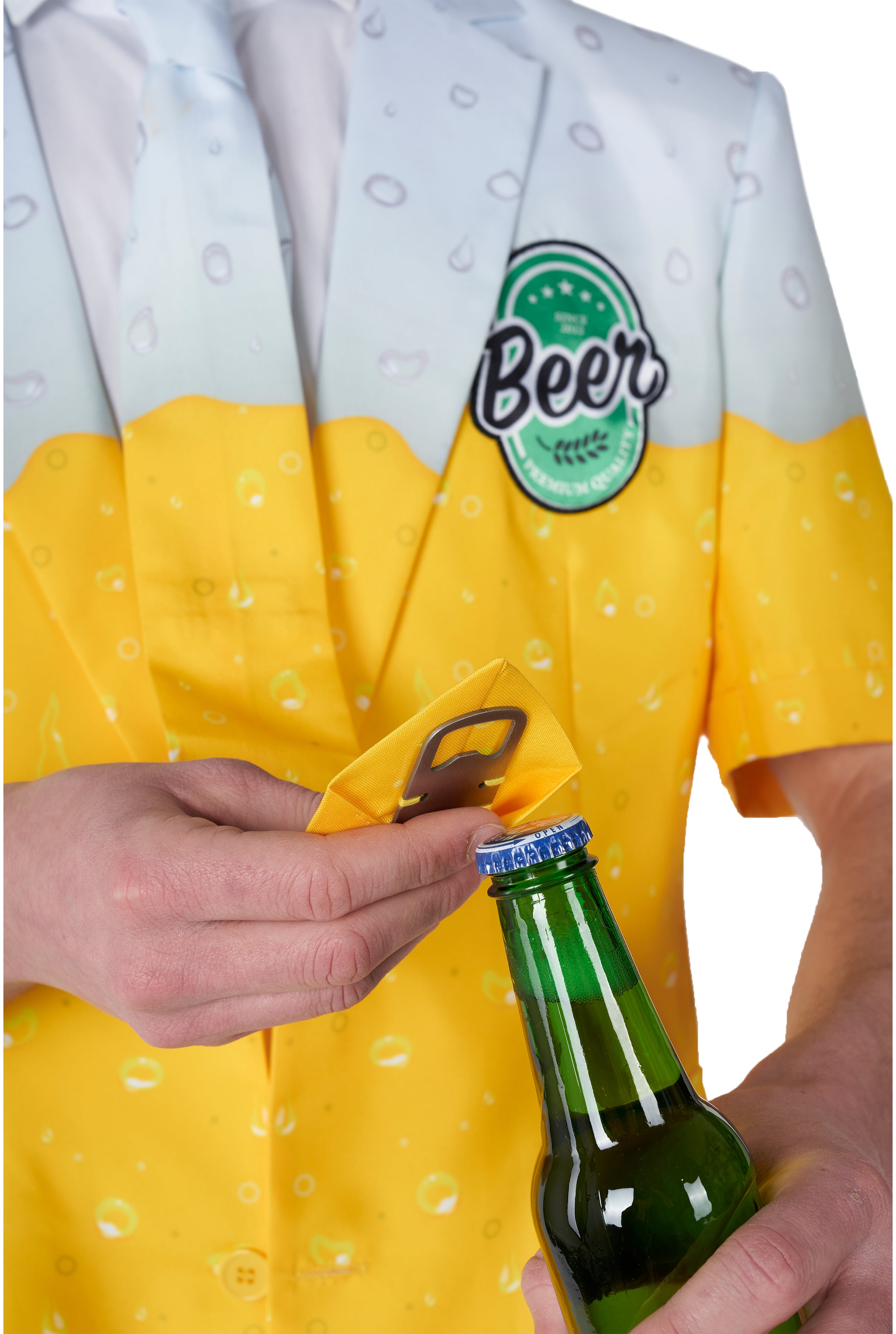 Costume Suitmeister SUMMER Premium Beer Yellow