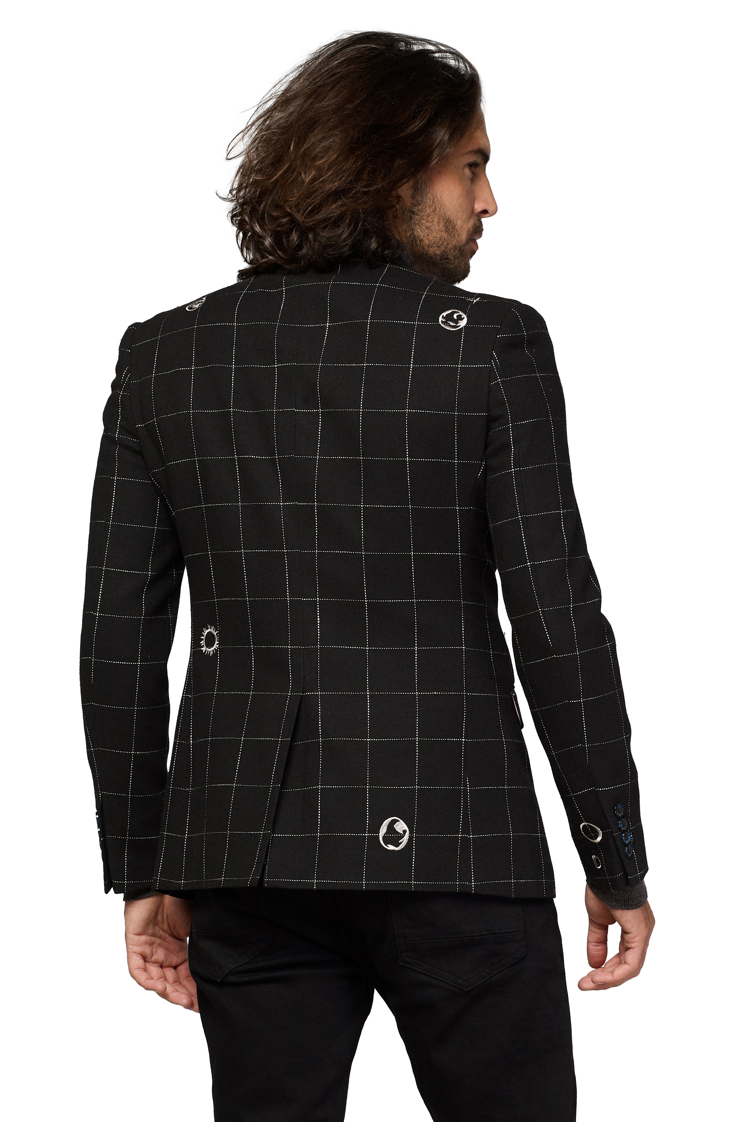 Veste OppoSuits Deluxe Outer Space - Galaxy Map - Black