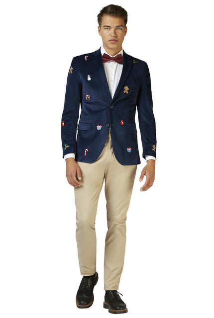 Veste OppoSuits Deluxe Christmas - X-Mas Icons - Navy