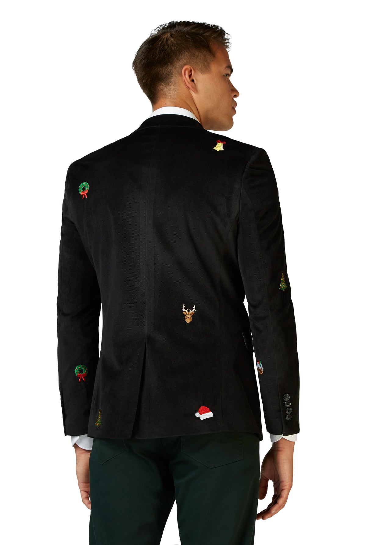 Veste OppoSuits Deluxe Christmas - X-Mas Icons - Black