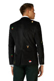 Veste OppoSuits Deluxe Christmas - X-Mas Icons - Black