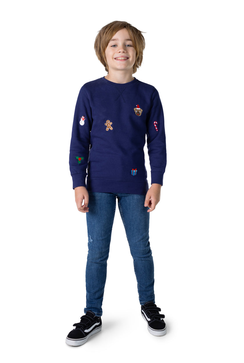 Pull OppoSuits Deluxe BOYS X-Mas Icons - Navy