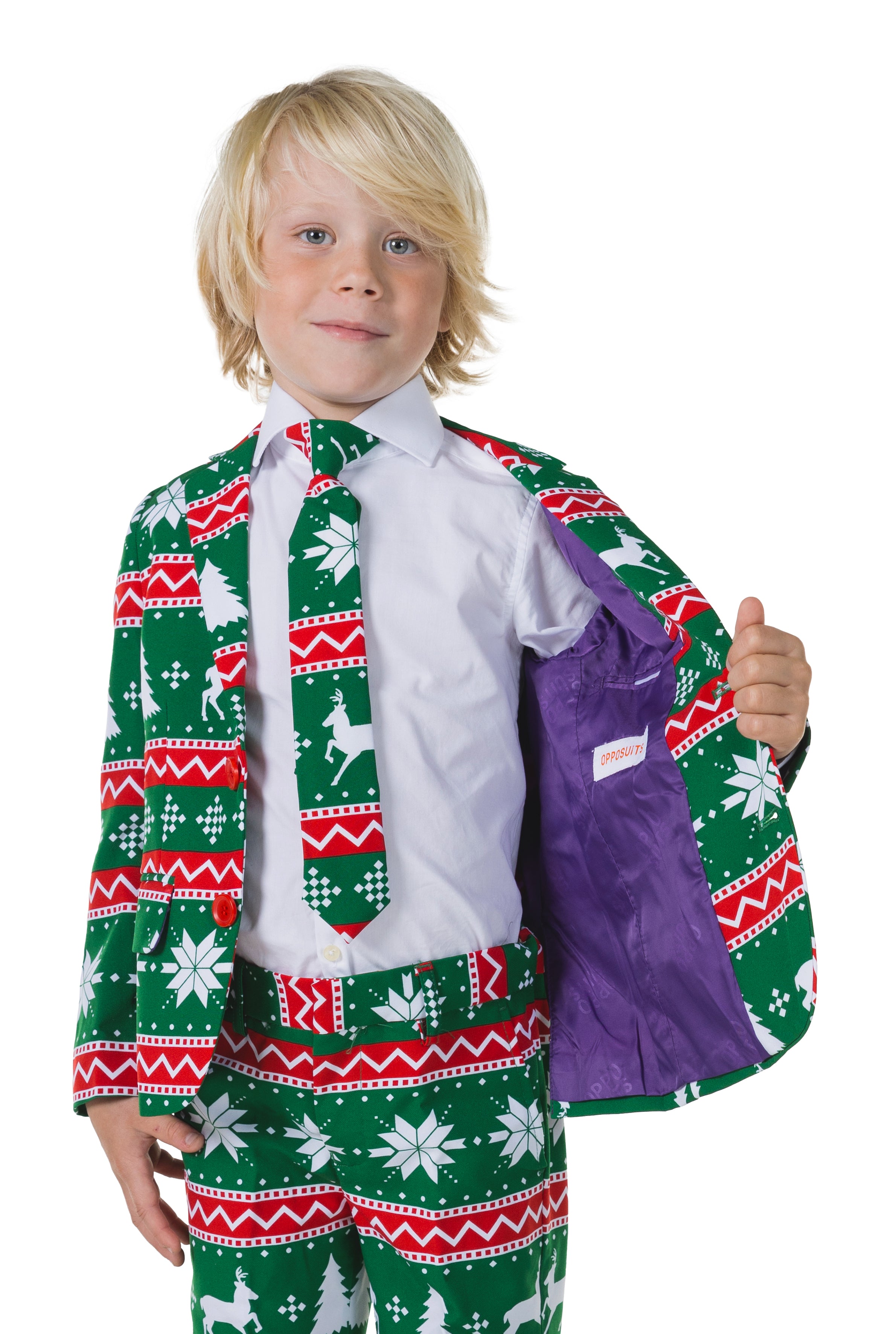 Costume OppoSuits BOYS Festive Green