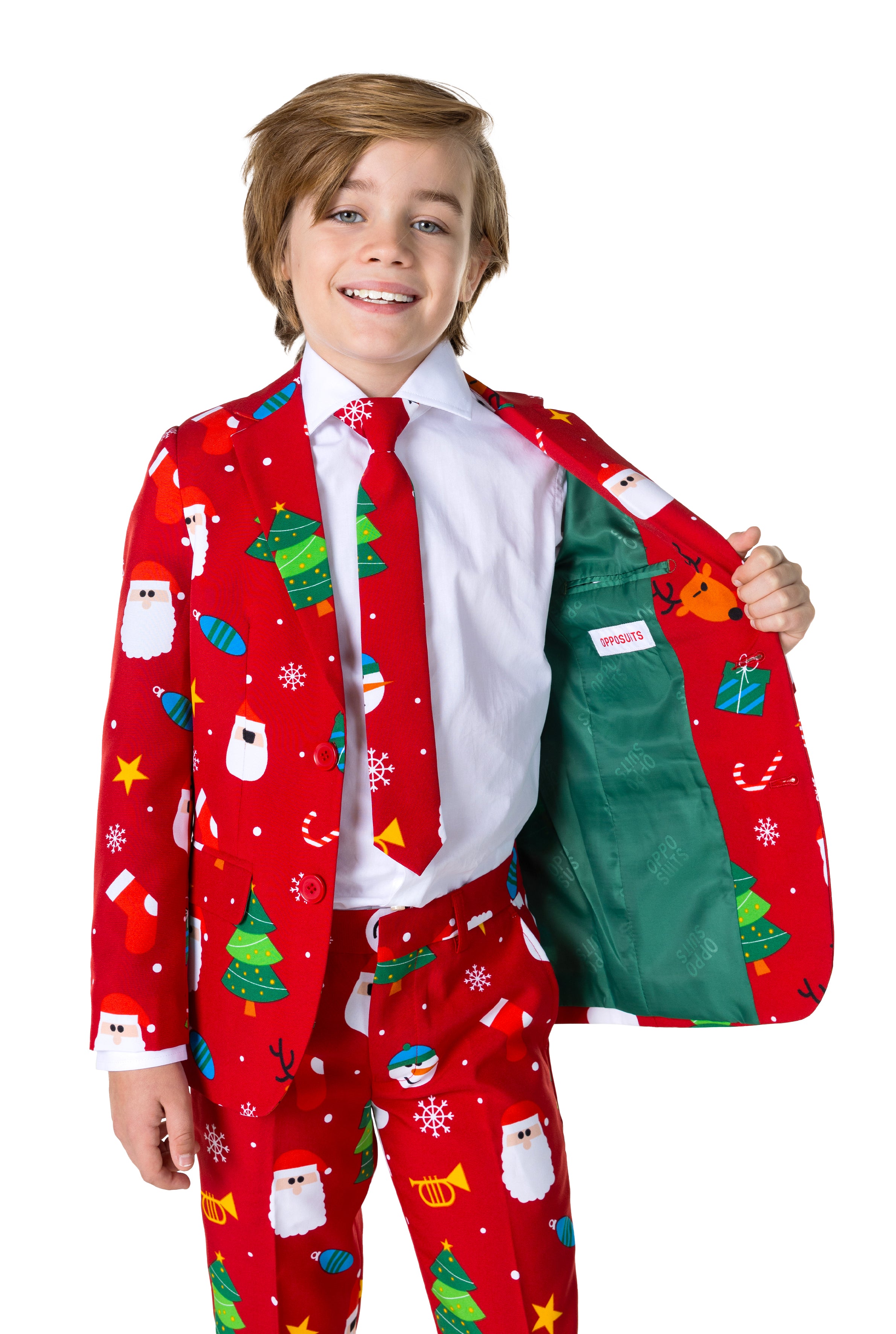 Costume OppoSuits BOYS Festivity Red